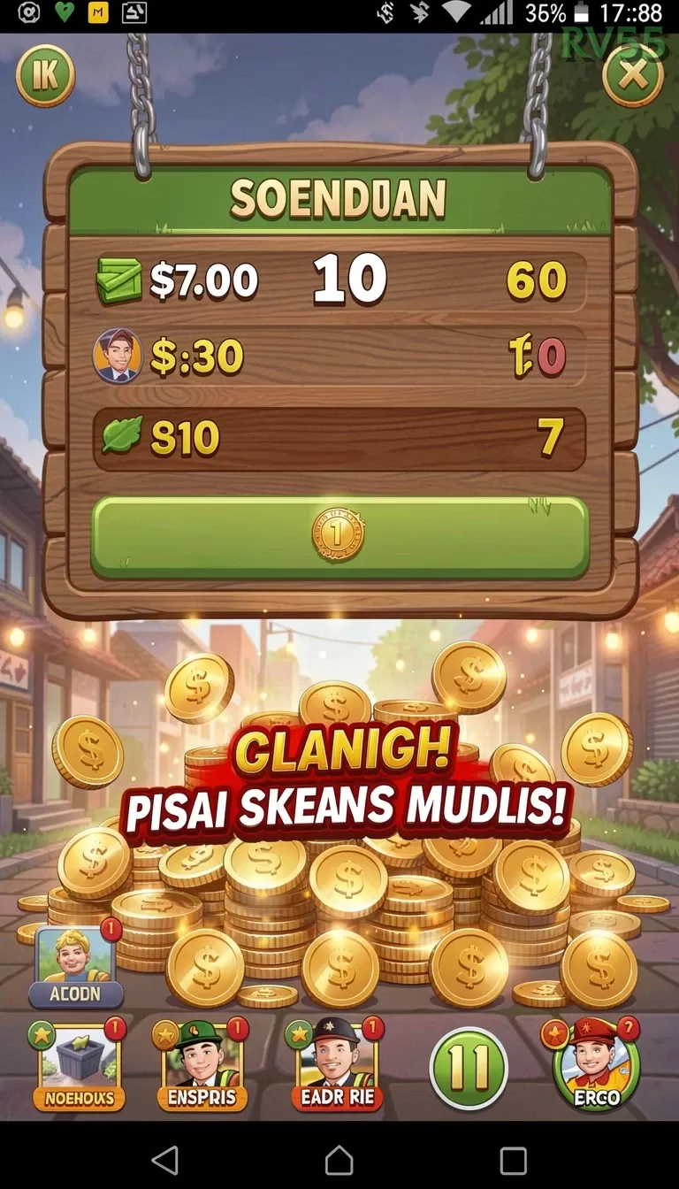 Screenshot Toucan Mania nomor 1
